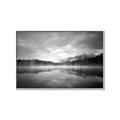 Picture of Glaciers Mountain Black    _GroupedProduct_Rectangle_Landscape_Photography _GroupedProduct_Rectangle_Landscape_Canvas_Framed_