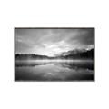 Picture of Glaciers Mountain Black    _GroupedProduct_Rectangle_Landscape_Photography _GroupedProduct_Rectangle_Landscape_Canvas_Framed_