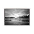 Picture of Glaciers Mountain Black    _GroupedProduct_Rectangle_Landscape_Photography _GroupedProduct_Rectangle_Landscape_Canvas_Framed_