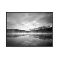 Picture of Glaciers Mountain Black    _GroupedProduct_Rectangle_Landscape_Photography _GroupedProduct_Rectangle_Landscape_Canvas_Framed_