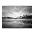 Picture of Glaciers Mountain Black    _GroupedProduct_Rectangle_Landscape_Photography _GroupedProduct_Rectangle_Landscape_Canvas_Framed_
