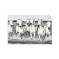 Picture of White Horses _GroupedProduct_Rectangle_Landscape_Photography _GroupedProduct_Rectangle_Landscape_Unframed_Print_Only_