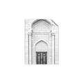 Picture of The door to the mosque _GroupedProduct_Rectangle_Portrait_Photography _GroupedProduct_Rectangle_Portrait_Unframed_Print_Only_