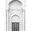 Picture of The door to the mosque _GroupedProduct_Rectangle_Portrait_Photography _GroupedProduct_Rectangle_Portrait_Unframed_Print_Only_