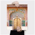 Picture of City Palace Jaipur _GroupedProduct_Rectangle_Portrait_Photography _GroupedProduct_Rectangle_Portrait_Canvas_