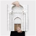 Picture of The door to the mosque _GroupedProduct_Rectangle_Portrait_Photography _GroupedProduct_Rectangle_Portrait_Canvas_