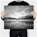 Picture of Glaciers Mountain Black    _GroupedProduct_Rectangle_Landscape_Photography _GroupedProduct_Rectangle_Landscape_Canvas_