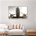 Picture of Plane of Yester Year _GroupedProduct_Rectangle_Landscape_Photography _GroupedProduct_Rectangle_Landscape_Canvas_Framed_