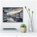 Picture of Street Canal _GroupedProduct_Rectangle_Landscape_Photography _GroupedProduct_Rectangle_Landscape_Canvas_Framed_
