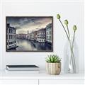 Picture of Street Canal _GroupedProduct_Rectangle_Landscape_Photography _GroupedProduct_Rectangle_Landscape_Canvas_Framed_