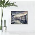 Picture of Street Canal _GroupedProduct_Rectangle_Landscape_Photography _GroupedProduct_Rectangle_Landscape_Canvas_Framed_