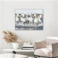 Picture of White Horses _GroupedProduct_Rectangle_Landscape_Photography _GroupedProduct_Rectangle_Landscape_Canvas_Framed_