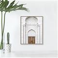 Picture of The door to the mosque _GroupedProduct_Rectangle_Portrait_Photography _GroupedProduct_Rectangle_Portrait_Canvas_Framed_