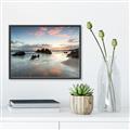 Picture of Shore at Dusk _GroupedProduct_Rectangle_Landscape_Photography _GroupedProduct_Rectangle_Landscape_Canvas_Framed_