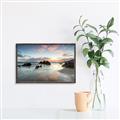 Picture of Shore at Dusk _GroupedProduct_Rectangle_Landscape_Photography _GroupedProduct_Rectangle_Landscape_Canvas_Framed_