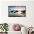 Picture of Shore at Dusk _GroupedProduct_Rectangle_Landscape_Photography _GroupedProduct_Rectangle_Landscape_Canvas_Framed_