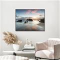 Picture of Shore at Dusk _GroupedProduct_Rectangle_Landscape_Photography _GroupedProduct_Rectangle_Landscape_Canvas_Framed_