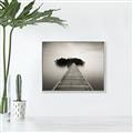 Picture of Beautiful long exposure shot _GroupedProduct_Rectangle_Landscape_Photography _GroupedProduct_Rectangle_Landscape_Canvas_Framed_