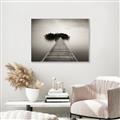 Picture of Beautiful long exposure shot _GroupedProduct_Rectangle_Landscape_Photography _GroupedProduct_Rectangle_Landscape_Canvas_Framed_