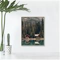 Picture of Cottage Bliss _GroupedProduct_Rectangle_Portrait_Photography _GroupedProduct_Rectangle_Portrait_Canvas_Framed_