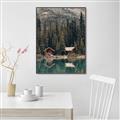 Picture of Cottage Bliss _GroupedProduct_Rectangle_Portrait_Photography _GroupedProduct_Rectangle_Portrait_Canvas_Framed_