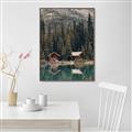 Picture of Cottage Bliss _GroupedProduct_Rectangle_Portrait_Photography _GroupedProduct_Rectangle_Portrait_Canvas_Framed_
