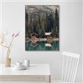 Picture of Cottage Bliss _GroupedProduct_Rectangle_Portrait_Photography _GroupedProduct_Rectangle_Portrait_Canvas_Framed_