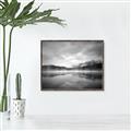 Picture of Glaciers Mountain Black    _GroupedProduct_Rectangle_Landscape_Photography _GroupedProduct_Rectangle_Landscape_Canvas_Framed_