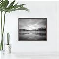 Picture of Glaciers Mountain Black    _GroupedProduct_Rectangle_Landscape_Photography _GroupedProduct_Rectangle_Landscape_Canvas_Framed_