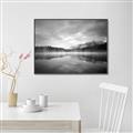 Picture of Glaciers Mountain Black    _GroupedProduct_Rectangle_Landscape_Photography _GroupedProduct_Rectangle_Landscape_Canvas_Framed_