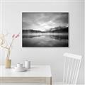 Picture of Glaciers Mountain Black    _GroupedProduct_Rectangle_Landscape_Photography _GroupedProduct_Rectangle_Landscape_Canvas_Framed_