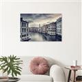 Picture of Street Canal _GroupedProduct_Rectangle_Landscape_Photography _GroupedProduct_Rectangle_Landscape_Unframed_Print_Only_