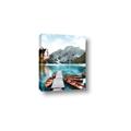 Picture of Waiting boats _GroupedProduct_Rectangle_Portrait_Photography _GroupedProduct_Rectangle_Portrait_Canvas_