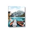 Picture of Waiting boats _GroupedProduct_Rectangle_Portrait_Photography _GroupedProduct_Rectangle_Portrait_Canvas_