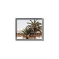 Picture of Wall with Palm Tree _GroupedProduct_Rectangle_Landscape_Photography _GroupedProduct_Rectangle_Landscape_Canvas_Framed_