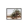 Picture of Wall with Palm Tree _GroupedProduct_Rectangle_Landscape_Photography _GroupedProduct_Rectangle_Landscape_Canvas_Framed_