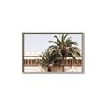 Picture of Wall with Palm Tree _GroupedProduct_Rectangle_Landscape_Photography _GroupedProduct_Rectangle_Landscape_Canvas_Framed_