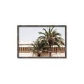 Picture of Wall with Palm Tree _GroupedProduct_Rectangle_Landscape_Photography _GroupedProduct_Rectangle_Landscape_Canvas_Framed_