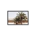 Picture of Wall with Palm Tree _GroupedProduct_Rectangle_Landscape_Photography _GroupedProduct_Rectangle_Landscape_Canvas_Framed_