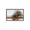 Picture of Wall with Palm Tree _GroupedProduct_Rectangle_Landscape_Photography _GroupedProduct_Rectangle_Landscape_Canvas_Framed_