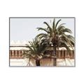 Picture of Wall with Palm Tree _GroupedProduct_Rectangle_Landscape_Photography _GroupedProduct_Rectangle_Landscape_Canvas_Framed_