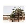 Picture of Wall with Palm Tree _GroupedProduct_Rectangle_Landscape_Photography _GroupedProduct_Rectangle_Landscape_Canvas_Framed_
