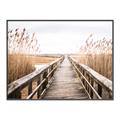 Picture of A Wooden Bridge _GroupedProduct_Rectangle_Landscape_Photography _GroupedProduct_Rectangle_Landscape_Canvas_Framed_