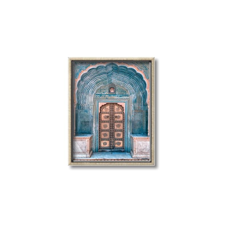 Picture of Jaipur Door _GroupedProduct_Rectangle_Portrait_Photography _GroupedProduct_Rectangle_Portrait_Canvas_Framed_