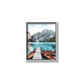 Picture of Waiting boats _GroupedProduct_Rectangle_Portrait_Photography _GroupedProduct_Rectangle_Portrait_Canvas_Framed_