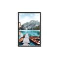 Picture of Waiting boats _GroupedProduct_Rectangle_Portrait_Photography _GroupedProduct_Rectangle_Portrait_Canvas_Framed_
