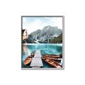 Picture of Waiting boats _GroupedProduct_Rectangle_Portrait_Photography _GroupedProduct_Rectangle_Portrait_Canvas_Framed_