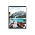 Picture of Waiting boats _GroupedProduct_Rectangle_Portrait_Photography _GroupedProduct_Rectangle_Portrait_Canvas_Framed_