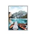 Picture of Waiting boats _GroupedProduct_Rectangle_Portrait_Photography _GroupedProduct_Rectangle_Portrait_Canvas_Framed_