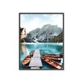 Picture of Waiting boats _GroupedProduct_Rectangle_Portrait_Photography _GroupedProduct_Rectangle_Portrait_Canvas_Framed_